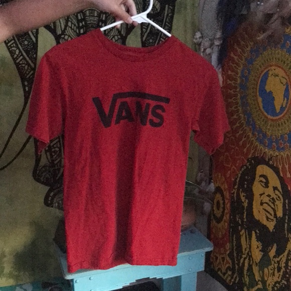 Vans Other - red vans shirt